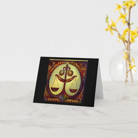 Carte Libra 2 (Fleur jaune)