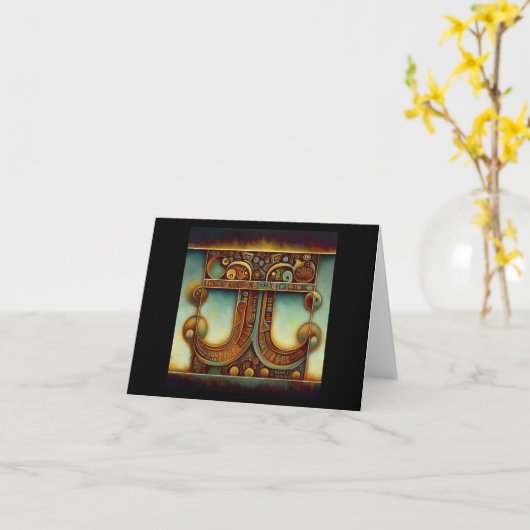 Carte Libra 6 (Fleur jaune)