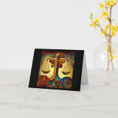 Carte Libra 8 (Fleur jaune)