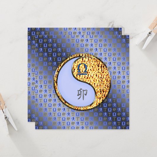 Carte Libra & Fire Rabbit (Devant/Arrière en situation)