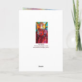 CARTE LIBRA, JUSTICE TAROT ASTROLOGIE ZODIAC ANNIVERSAIR (Dos)