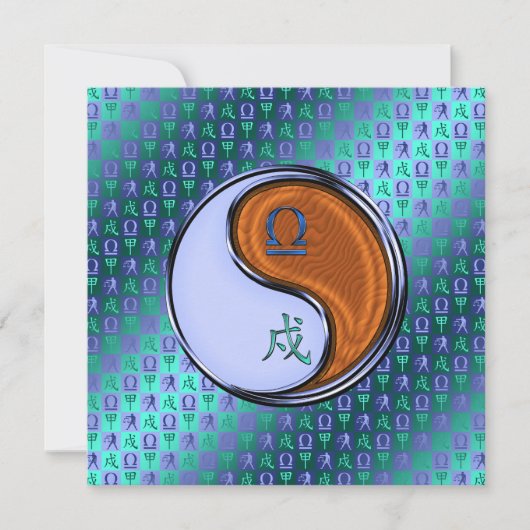 Carte Libra & Wood Dog (Devant)