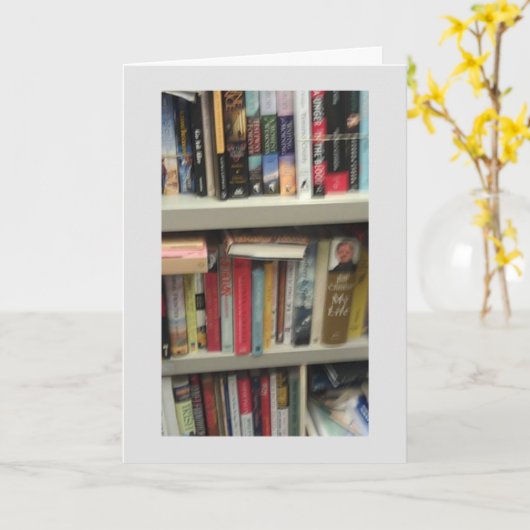 Carte Librarian Retirement Greetings (Fleur jaune)