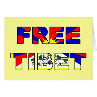Carte libre du Thibet