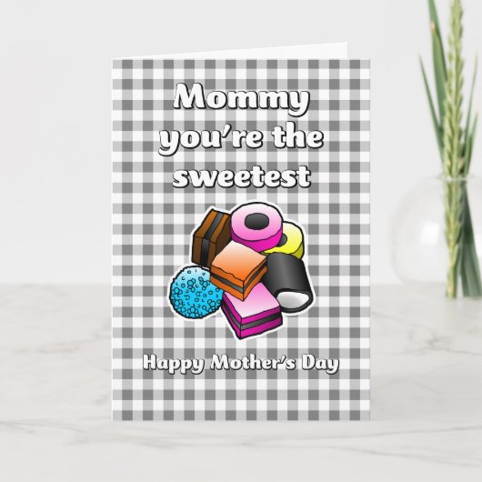 Carte Licorice Allsports Mothers Day Card (Devant)