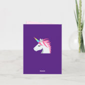 CARTE LICORNE (Dos)