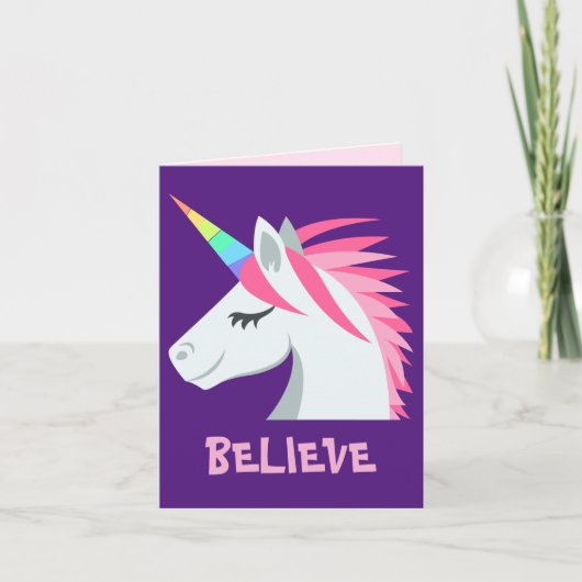 CARTE LICORNE (Devant)