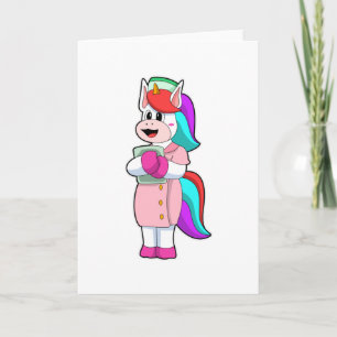 Carte Licorne en tant qu'infirmière
