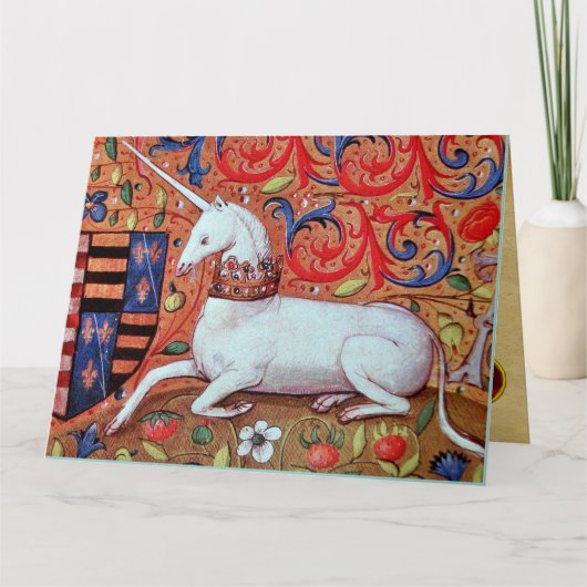 Carte LICORNE Ruby, Joyeux Anniversaire (Devant)