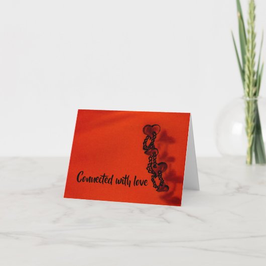 Carte Lié à l'amour (Devant)