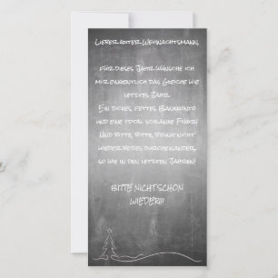 Carte Lieber guter Weihnachtsmann