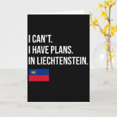 Carte Liechtenstein (Fleur jaune)