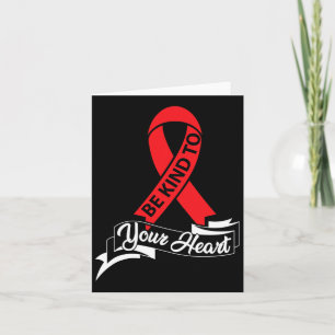 Carte Lien vers votre coeur - Sensibilisation aux maladi