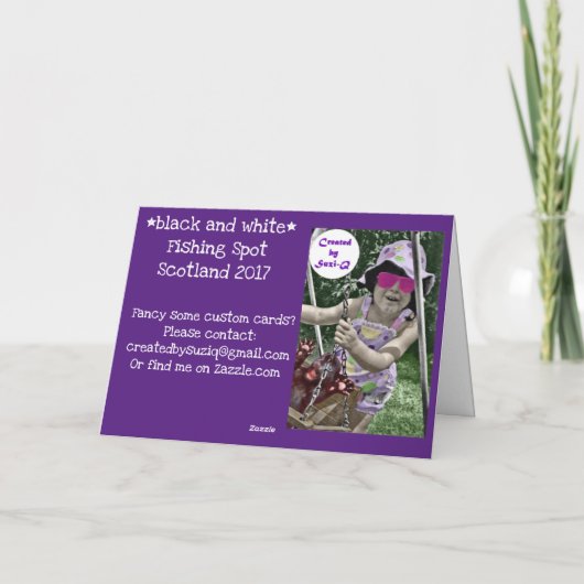 Carte Lieu de pêche (Dos)