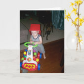 Carte Life In Your Years (Fleur jaune)