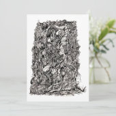 Carte Life Without Skin, par Brian Benson Flat Card (Debout devant)