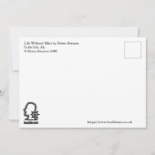 Carte Life Without Skin, par Brian Benson Flat Card (Dos)