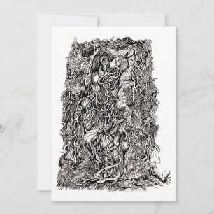 Carte Life Without Skin, par Brian Benson Flat Card