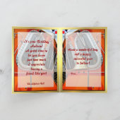 Carte LIFEBOAT BELL Anniversaire (Intérieur)