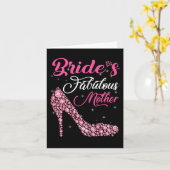 Carte Light Gems Brides Fabuleux Mère Joyeuse Mariée Fêt (Fleur jaune)