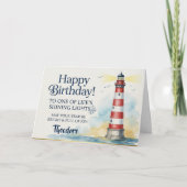 Carte Lighthouse Birthday Shining Light Card  (Devant)