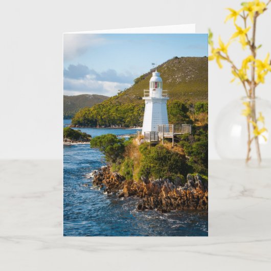 Carte Lighthouses | Bonnet Island Lighthouse (Fleur jaune)