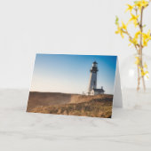 Carte Lighthouses | Yaquina Head Lighthouse (Fleur jaune)