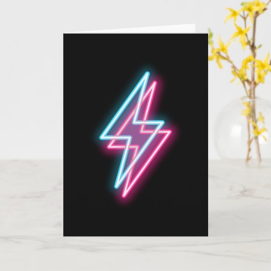 Carte Lightning (Fleur jaune)