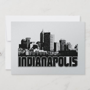Carte Ligne aérienne d'Indianapolis
