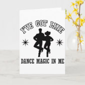 Carte Ligne conceptions de danse (Fleur jaune)