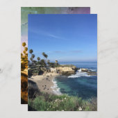 Carte Ligne côtière de La Jolla (Devant / Derrière)