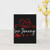 Carte Ligne Danse 1 (Fleur jaune)