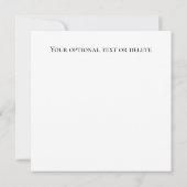 Carte Ligne danse danse danse danse rose cadeau (Dos)