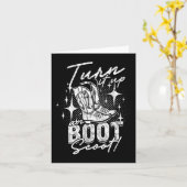 Carte Ligne Danse Monter Et Boot Scoot (Fleur jaune)