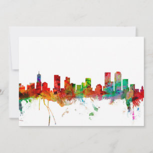 Carte Ligne de Denver Colorado