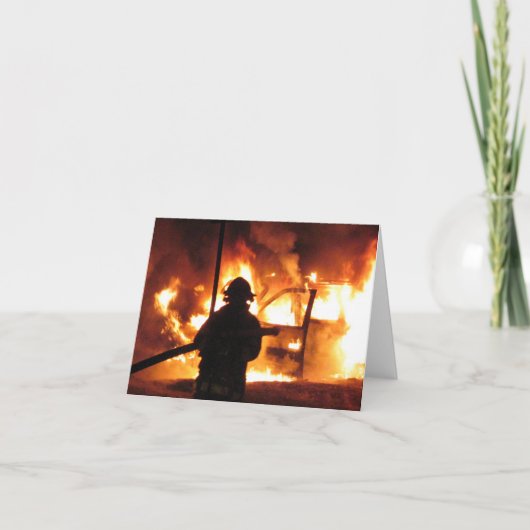 Carte Ligne de pompier (Devant)