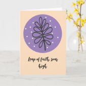 Carte Ligne Florale complexe Dessiner des gestes réfléch (Fleur jaune)