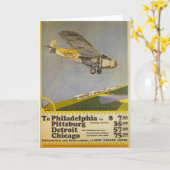 Carte Lignes aériennes vaillantes (Fleur jaune)