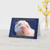 Carte Lignes de caractère (Fleur jaune)