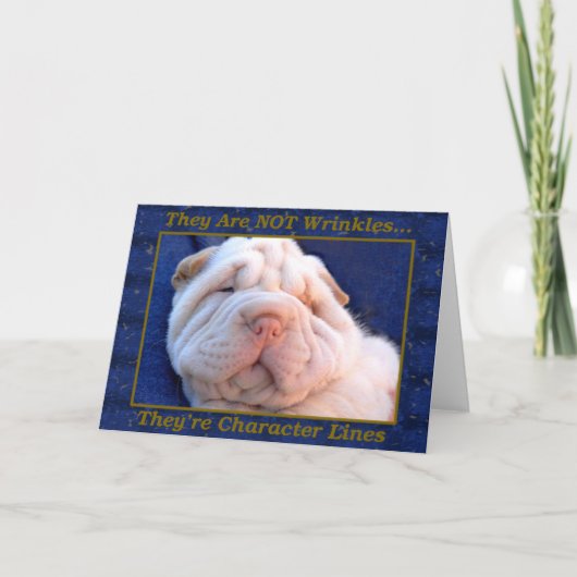 Carte Lignes de caractère (Devant)