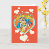 Carte Ligue de Justice | Bonne fête des mères (Fleur jaune)