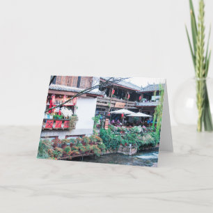 Carte Lijiang, Chine, Vieille Ville