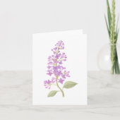 Carte Lilac (Devant)