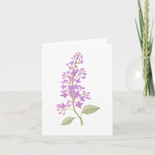 Carte Lilac (Devant)