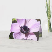 Carte Lilac Anemone (Dos)