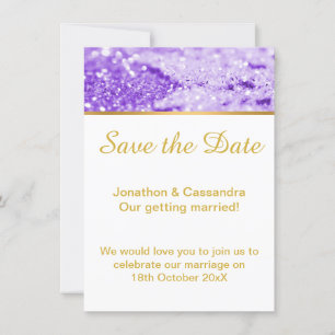 CARTE LILAC DIAMOND RIVER GOLD ENREGISTRER LA DATE