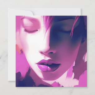 Carte Lilac Dream Whisper - Serène, Ethérée, Violet