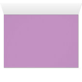 Carte Lilac et Orchidées Blanches (Intérieur Horizontal (Bas))