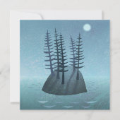 Carte L'île dans l'Ocean Art Card (Devant)