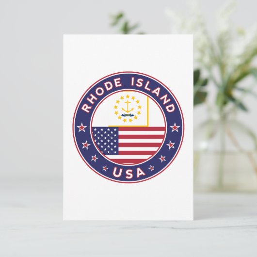 Carte L'île Rhode (Debout devant)